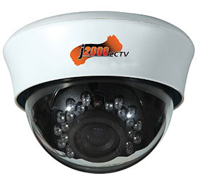 J2000-Di149HVXR цветная купольная видеокамера  "день-ночь" с ИК-подсветкой и вариофокальным объективом