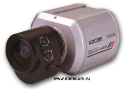 Видеокамеры. Корпусные цветные видеокамеры KCC-310PD. Системы видеонаблюдения.