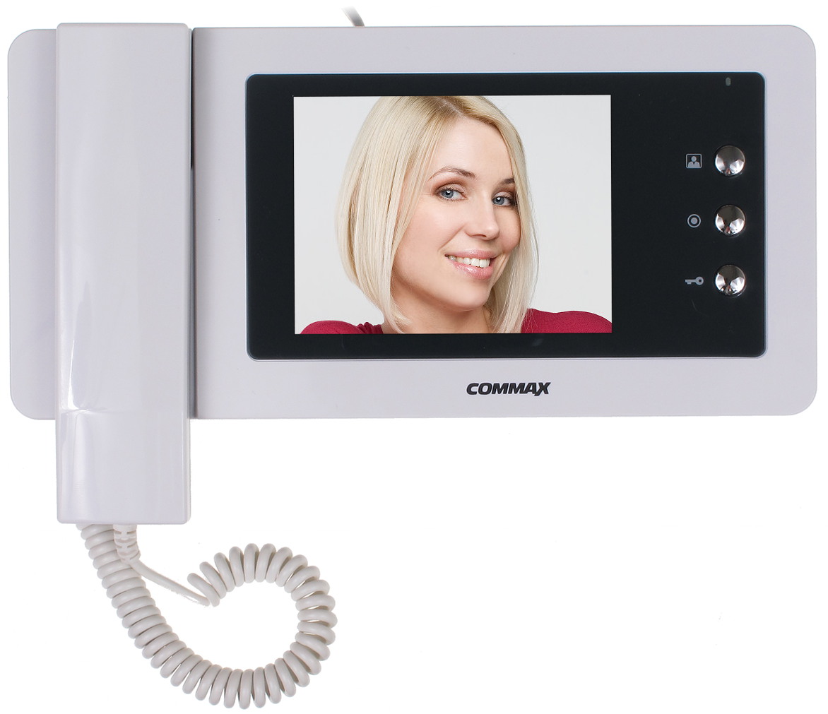 Commax CDV-50N. Цветной монитор видеодомофона с аудиотрубкой.