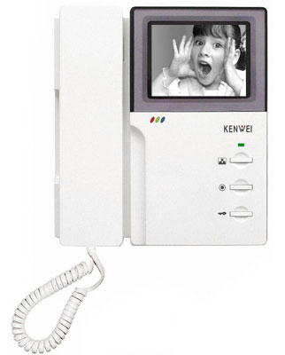 Цветной монитор для видеодомофонов Kenwei KW-4HPTNC