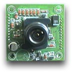 Видеокамеры. Бескорпусная цветная видеокамера AV431. Системы видеонаблюдения.