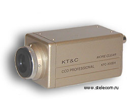 Видеокамеры. Черно-белая видеокамера KPC-300BH. Системы видеонаблюдения.